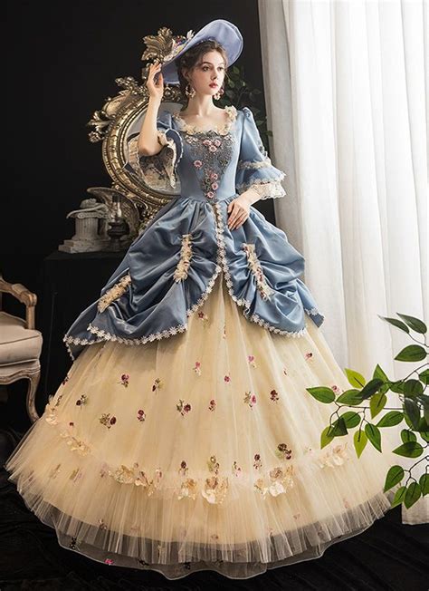 Custom Made Rococo Baroque Dress Marie Antoinette Dress Victorian Dress