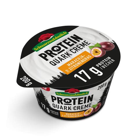 Protein Quark Creme Maracuja Typ Zitronengras G Becher