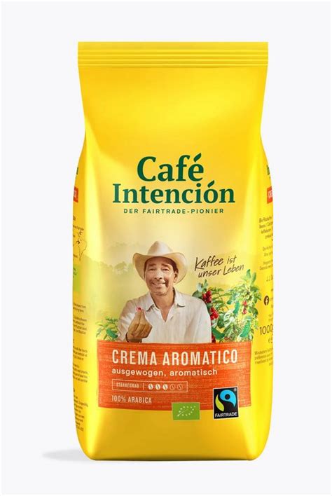 Café Intención Crema Aromatico Bio 1Kg Ziarnista J J Darboven CAFE