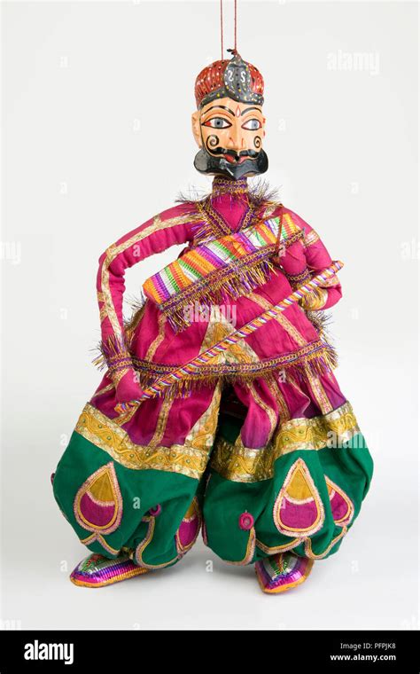 Traditional Rajasthani Puppet Kathputali Stock Photo Alamy