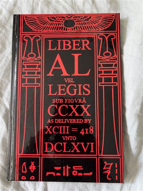 Liber Al Vel Legis “the Book Of The Law” By Aleister Crowley Values Mavin