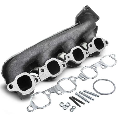 A Premium Left Exhaust Manifold With Gasket Kit Compatible With