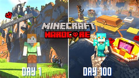 I Survived Days In Amplified World On Minecraft Hardcore Hindi