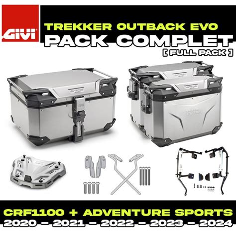 Givi Trekker Outback Evo Alu Luggage Kit