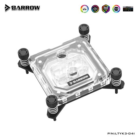 Barrow LTYK3 04I For Intel Lga1700 1200 115x X99 X299 CPU Water