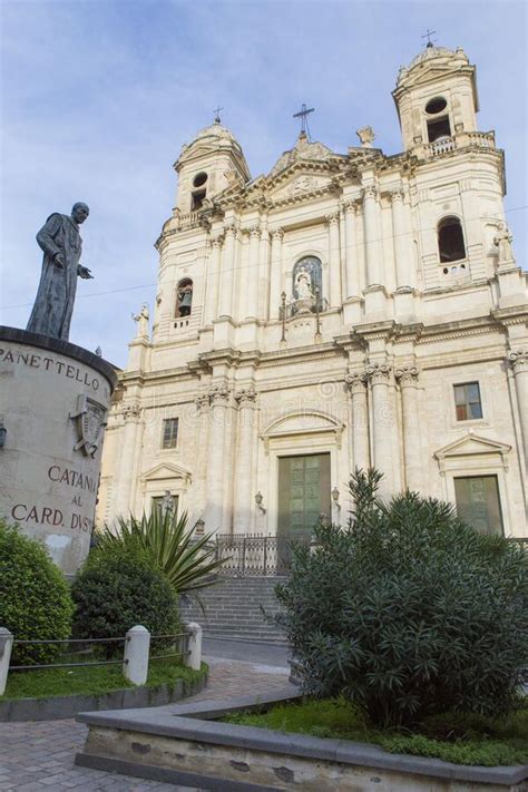 Catania Der Heilige Franz Von Assisi Chiesa Di San Francesco D Assisi