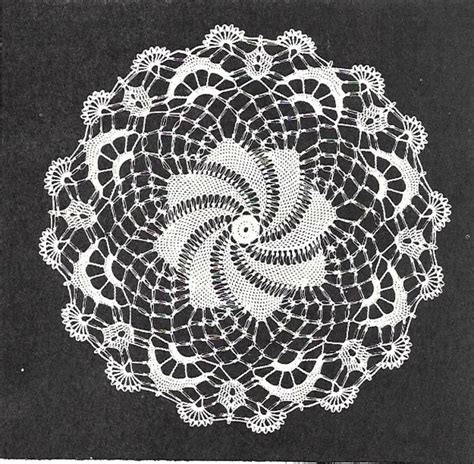 PDF Knot Stitch Crochet Doily Elizabeth Hiddleson Crochet Pattern