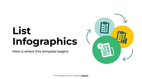 List Infographics Template