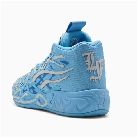 Puma X Lamelo Ball Basketball Shoe Mb04 La France Bleu Clairgris