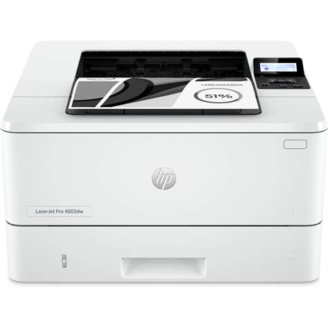 Принтер лазерный HP LaserJet Pro 4003dn A4 Duplex Net белый, 2Z609A ...