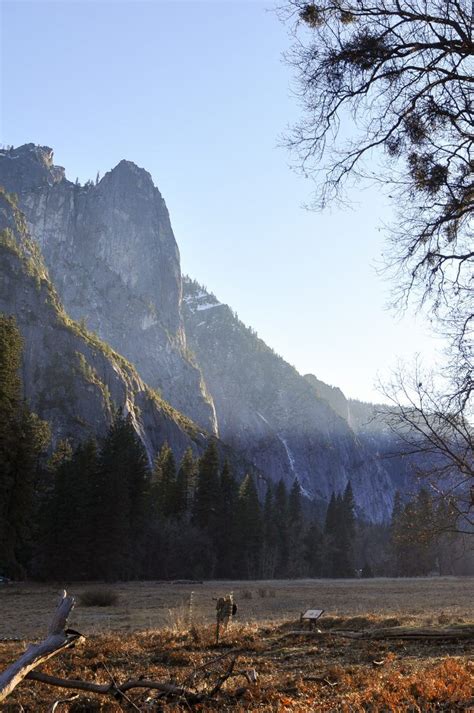 Winter Hiking in Yosemite Nat'l Park: Yosemite Falls Trail | Yosemite ...