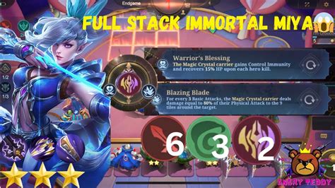 Mlbb Magic Chess Full Stack Immortal Miya Weapon Master