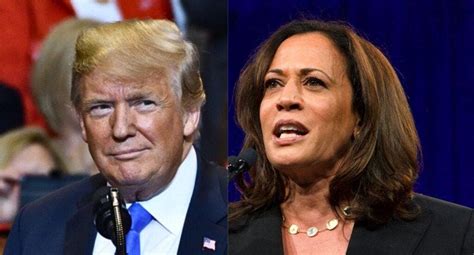 Democratic Presidential Nominee Kamala Harris Slightly Ahead Of Trump