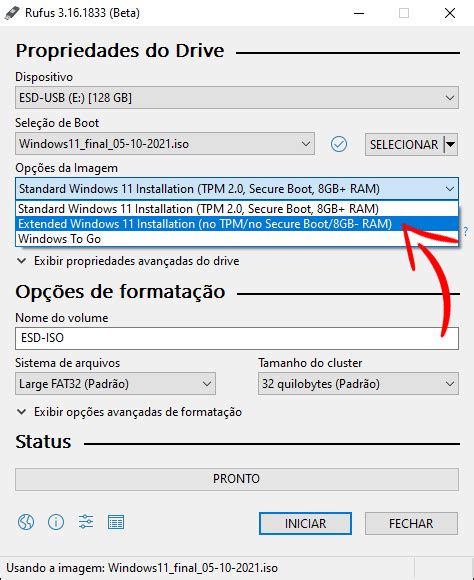 Como Usar O Rufus Para Criar Windows H Usb Inicializ Vel Acervo