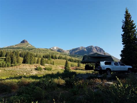 One Of The Good Pictures I Got Of Camp Set Up At Molas Lake In Colorado