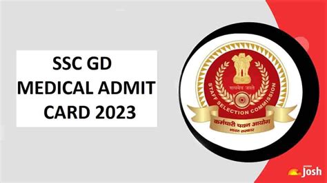 Crpf Ssc Gd Medical Admit Card 2023 Out Download Dme Dv Call Letter At