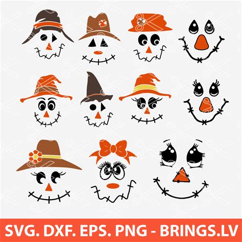 Scarecrow Face Clipart