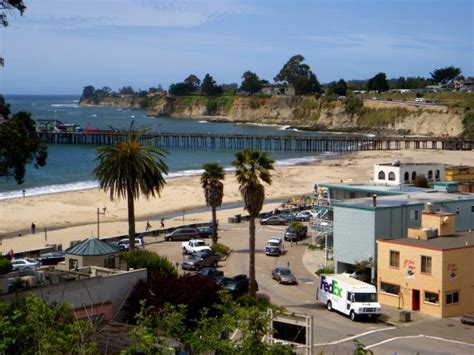 Beautiful Capitola Beach in California