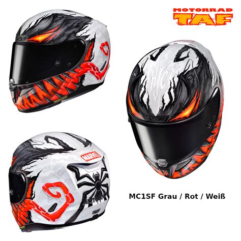 Motorrad TAF HJC RPHA 11 Anti Venom Marvel Integralhelm 23 Onlineshop