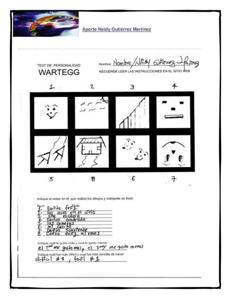 Test De Wartegg 16 Campos Solucion Nexusgse