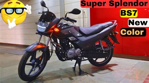 Hero Super Splendor Xtec Bs New Gray Color Quick Review On Road