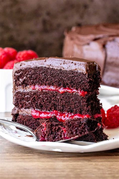 Chocolate Raspberry Cake Just So Tasty