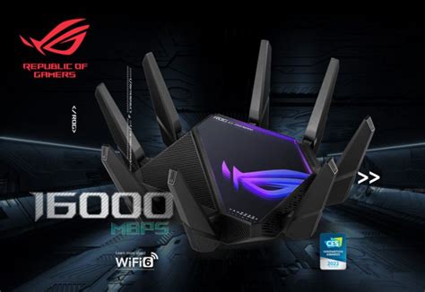 Asus ROG Confirma Disponibilidade Do Router Rapture GT AXE16000 TekGenius