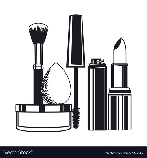 Silhouette Stencil Silhouette Design Makeup Icons Fashion Silhouette