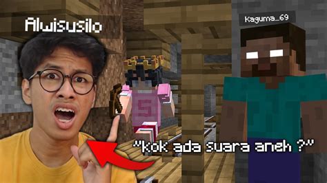 Gua PRANK Member Brutal Hardcore Jadi HEROBRINE Saat Dia X RAY YouTube