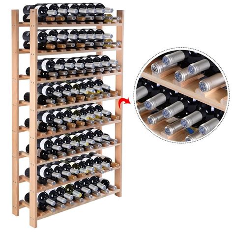 Wooden Wine Holder Bottle Rack For 120 Bottles Wood Wine Racks Wine Rack Wooden Wine Holder