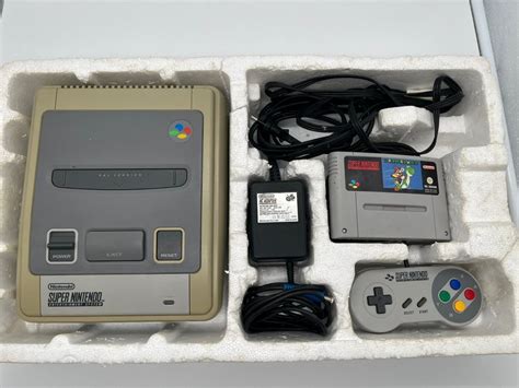 Snes Ovp Mario World Controller Konsole Super Nintendo Kaufen Auf