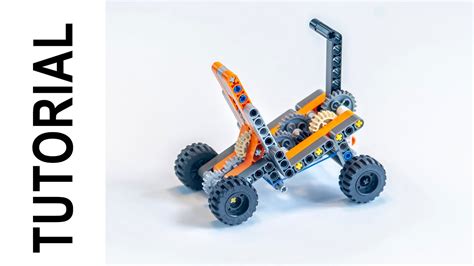 LEGO Technic Rubber Band Car | Машина из Лего Техник - YouTube