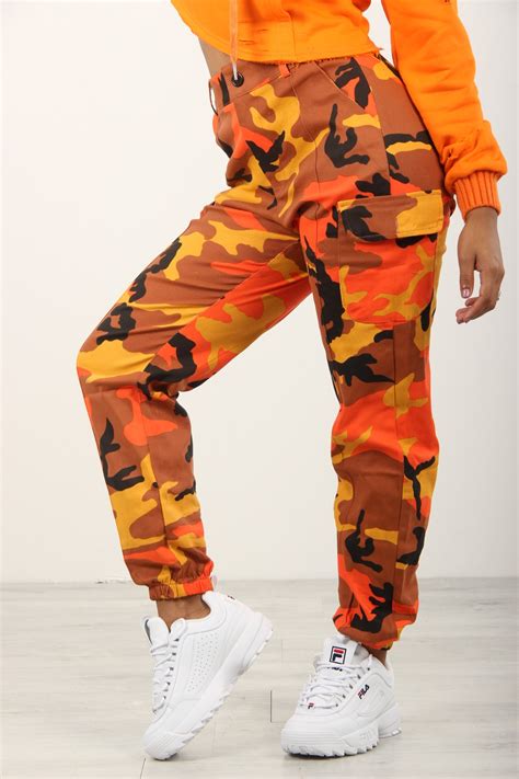 Pantalon Cargo Camouflage