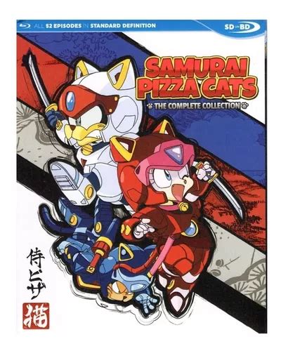 Samurai Pizza Cats Serie Completa Importada Blu ray Envío gratis