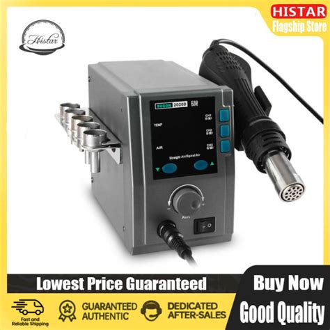 Original Sugon 2020D 700W Hot Air Soldering Station Lead Free Rework Station Pcb Chip Repa