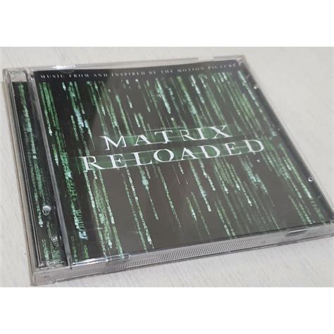 CD Matrix Reloaded Original Sountrack Trilha Sonora Do Filme CD Duplo