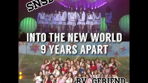 Into The New World SNSD Red Velvet GFriend Twice IOI YouTube