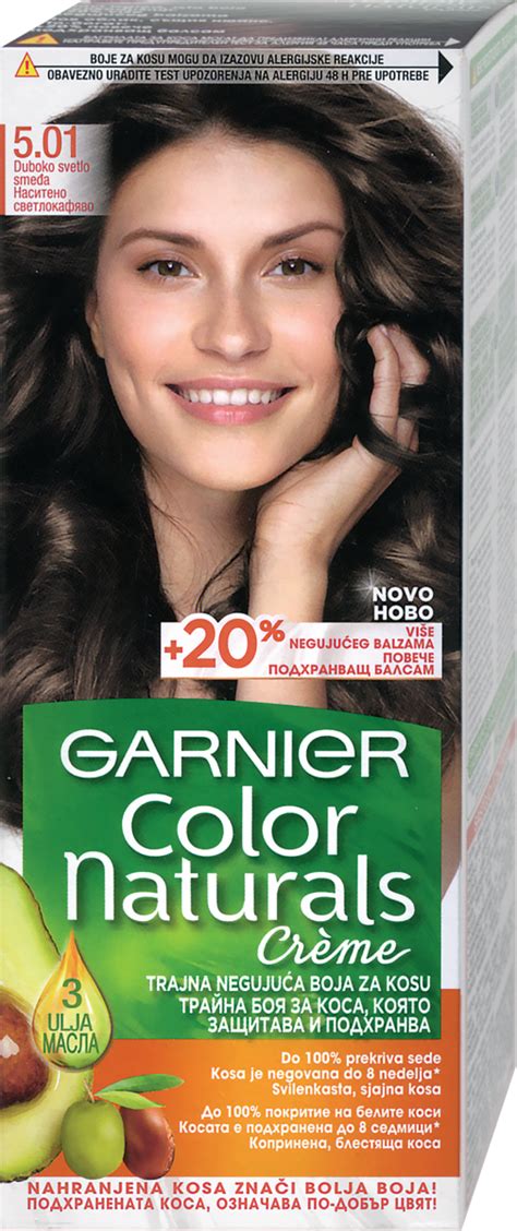 Garnier Color Naturals Boja Za Kosu Br Duboko Svetlo Sme A Kom