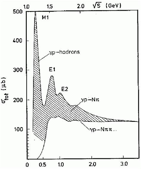 1 The Total Photo Absorption Cross Section Of The Proton And Its