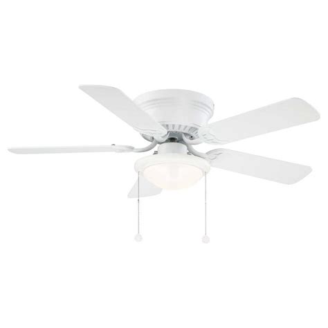 Ceiling Hugger Fan White | Shelly Lighting