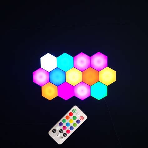 Led Rgb Hexagon Lights Touch Led Lights Led Expo Australia