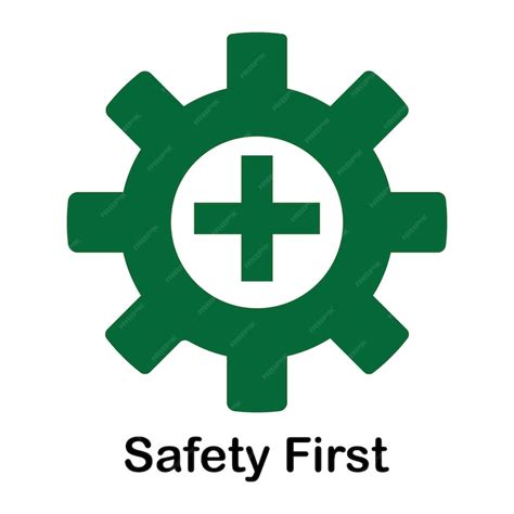 Premium Vector | Safety first icon