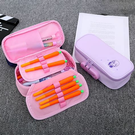 Cute Pencil Box Password Multifunctional Pencil Bo... – Grandado