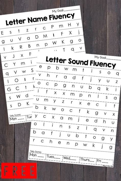 Fluency Practice Letter Names Letter Sounds And Cvc Words Sample Artofit