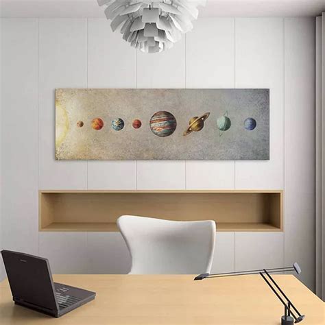 Icanvas The Solar System Canvas Art, Color: Multi - JCPenney