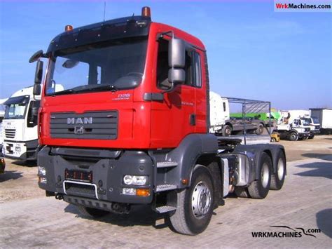 MAN TGA 33 480 2007 Standard Tractor Trailer Unit Photos And Info