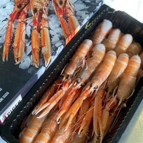 Frozen Raw Langoustines Hodgson Fish