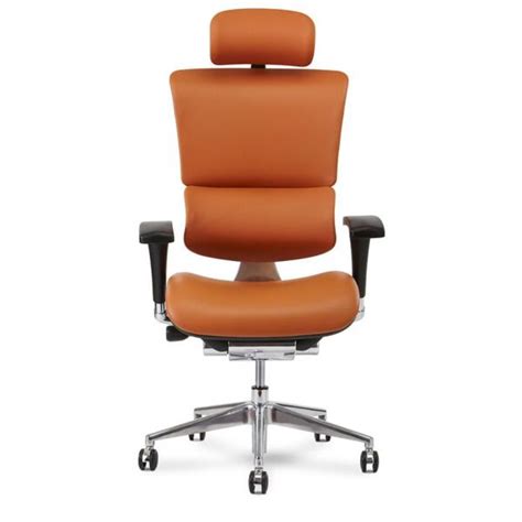 X4 Chair Genuine Premium Leather Executive Ergonomic Office Chair Auto