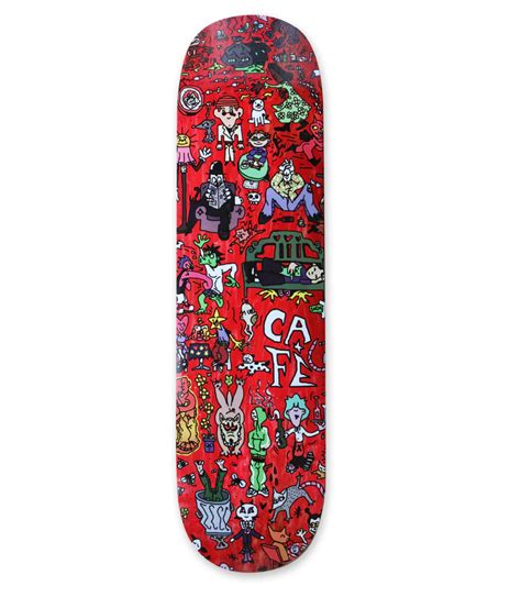 Cafe Skateboards Sex Palace Cheers Deck Size Variant Olympia Skateshop