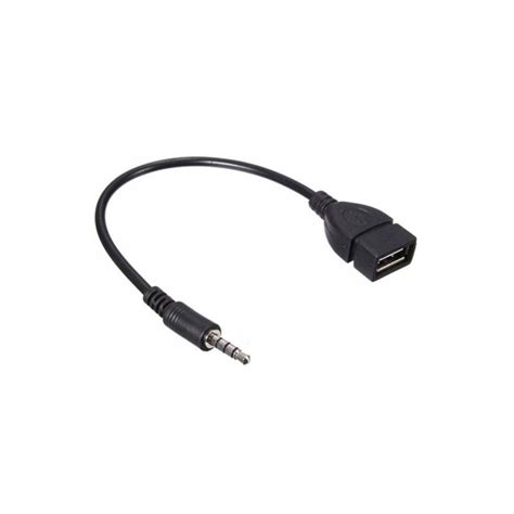 Przej Ci Wka Adapter Jack Mm Aux Na Usb Ak